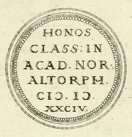 Picture 34 of 150 from Emblemata anniversaria Academiae Altorfinae : stvdiorvm ivventvtis exercitandorvm cavsa proposita et variorvm orationibvs exposita (1597), leaf 61
