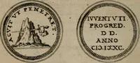An illustration from Emblemata anniversaria Academiae Altorfinae : studiorum iuventutis exercitandorum causa proposita et variorum orationibus exposita (1597)