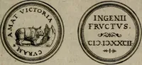 An illustration from Emblemata anniversaria Academiae Altorfinae : studiorum iuventutis exercitandorum causa proposita et variorum orationibus exposita (1597)