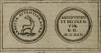 An illustration from Emblemata anniversaria Academiae Altorfinae : studiorum iuventutis exercitandorum causa proposita et variorum orationibus exposita (1597)