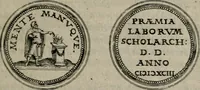 An illustration from Emblemata anniversaria Academiae Altorfinae : studiorum iuventutis exercitandorum causa proposita et variorum orationibus exposita (1597)