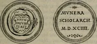 An illustration from Emblemata anniversaria Academiae Altorfinae : studiorum iuventutis exercitandorum causa proposita et variorum orationibus exposita (1597)