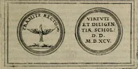 An illustration from Emblemata anniversaria Academiae Altorfinae : studiorum iuventutis exercitandorum causa proposita et variorum orationibus exposita (1597)