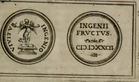 An illustration from Emblemata anniversaria Academiae Altorfinae : studiorum iuventutis exercitandorum causa proposita et variorum orationibus exposita (1597)