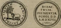 An illustration from Emblemata anniversaria Academiae Altorfinae : studiorum iuventutis exercitandorum causa proposita et variorum orationibus exposita (1597)