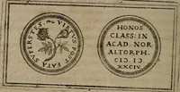 An illustration from Emblemata anniversaria Academiae Altorfinae : studiorum iuventutis exercitandorum causa proposita et variorum orationibus exposita (1597)