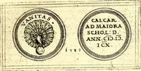 An illustration from Emblemata anniversaria Academiae Noribergensis, qvae est Altorffii: stvdiorum juventutis exercitandorum caussâ inde ab ann. Christi CD D LXXVII usq; ad annum CD D CXVI proposita; oratiunculis eruditis & nervosis in panegyribus academicis explicata (1617)
