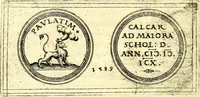An illustration from Emblemata anniversaria Academiae Noribergensis, qvae est Altorffii: stvdiorum juventutis exercitandorum caussâ inde ab ann. Christi CD D LXXVII usq; ad annum CD D CXVI proposita; oratiunculis eruditis & nervosis in panegyribus academicis explicata (1617)