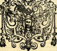 An illustration from Emblemata anniversaria Academiae Noribergensis, qvae est Altorffii: stvdiorum juventutis exercitandorum caussâ inde ab ann. Christi CD D LXXVII usq; ad annum CD D CXVI proposita; oratiunculis eruditis & nervosis in panegyribus academicis explicata (1617)