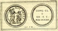 An illustration from Emblemata anniversaria Academiae Noribergensis, qvae est Altorffii: stvdiorum juventutis exercitandorum caussâ inde ab ann. Christi CD D LXXVII usq; ad annum CD D CXVI proposita; oratiunculis eruditis & nervosis in panegyribus academicis explicata (1617)
