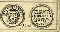 An illustration from Emblemata anniversaria Academiae Noribergensis, qvae est Altorffii: stvdiorum juventutis exercitandorum caussâ inde ab ann. Christi CD D LXXVII usq; ad annum CD D CXVI proposita; oratiunculis eruditis & nervosis in panegyribus academicis explicata (1617)