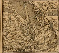 Picture 195 of 416 from Emblemata d'A. Alciati : denuo ab ipso autore recognita ac, quae desiderabantur, imaginibus locupletata : accesserunt noua aliquot ab autore emblemata, suis quoque eiconibus insignita (1550), leaf 100
