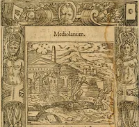 Picture 13 of 416 from Emblemata d'A. Alciati : denuo ab ipso autore recognita ac, quae desiderabantur, imaginibus locupletata : accesserunt noua aliquot ab autore emblemata, suis quoque eiconibus insignita (1550), leaf 11