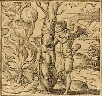 An illustration from Emblemata d'A. Alciati : denuo ab ipso autore recognita ac, quae desiderabantur, imaginibus locupletata : accesserunt noua aliquot ab autore emblemata, suis quoque eiconibus insignita (1550)