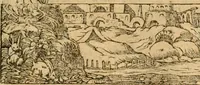 An illustration from Emblemata d'A. Alciati : denuo ab ipso autore recognita ac, quae desiderabantur, imaginibus locupletata : accesserunt noua aliquot ab autore emblemata, suis quoque eiconibus insignita (1550)