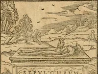 An illustration from Emblemata d'A. Alciati : denuo ab ipso autore recognita ac, quae desiderabantur, imaginibus locupletata : accesserunt noua aliquot ab autore emblemata, suis quoque eiconibus insignita (1550)