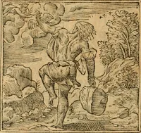 An illustration from Emblemata d'A. Alciati : denuo ab ipso autore recognita ac, quae desiderabantur, imaginibus locupletata : accesserunt noua aliquot ab autore emblemata, suis quoque eiconibus insignita (1550)