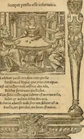 Picture 275 of 416 from Emblemata d'A. Alciati : denuo ab ipso autore recognita ac, quae desiderabantur, imaginibus locupletata : accesserunt noua aliquot ab autore emblemata, suis quoque eiconibus insignita (1550), leaf 144