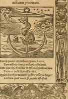 An illustration from Emblemata d'A. Alciati : denuo ab ipso autore recognita ac, quae desiderabantur, imaginibus locupletata : accesserunt noua aliquot ab autore emblemata, suis quoque eiconibus insignita (1550)