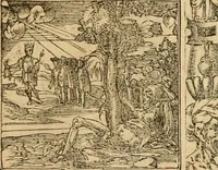 An illustration from Emblemata d'A. Alciati : denuo ab ipso autore recognita ac, quae desiderabantur, imaginibus locupletata : accesserunt noua aliquot ab autore emblemata, suis quoque eiconibus insignita (1550)