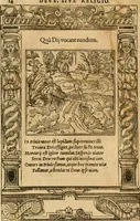 An illustration from Emblemata d'A. Alciati : denuo ab ipso autore recognita ac, quae desiderabantur, imaginibus locupletata : accesserunt noua aliquot ab autore emblemata, suis quoque eiconibus insignita (1550)