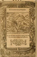 An illustration from Emblemata d'A. Alciati : denuo ab ipso autore recognita ac, quae desiderabantur, imaginibus locupletata : accesserunt noua aliquot ab autore emblemata, suis quoque eiconibus insignita (1550)