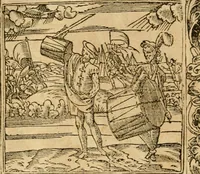 An illustration from Emblemata d'A. Alciati : denuo ab ipso autore recognita ac, quae desiderabantur, imaginibus locupletata : accesserunt noua aliquot ab autore emblemata, suis quoque eiconibus insignita (1550)