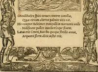 An illustration from Emblemata d'A. Alciati : denuo ab ipso autore recognita ac, quae desiderabantur, imaginibus locupletata : accesserunt noua aliquot ab autore emblemata, suis quoque eiconibus insignita (1550)