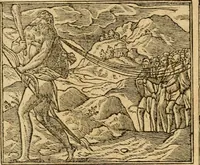 An illustration from Emblemata d'A. Alciati : denuo ab ipso autore recognita ac, quae desiderabantur, imaginibus locupletata : accesserunt noua aliquot ab autore emblemata, suis quoque eiconibus insignita (1550)