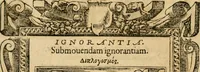 An illustration from Emblemata d'A. Alciati : denuo ab ipso autore recognita ac, quae desiderabantur, imaginibus locupletata : accesserunt noua aliquot ab autore emblemata, suis quoque eiconibus insignita (1550)