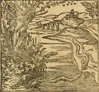 An illustration from Emblemata d'A. Alciati : denuo ab ipso autore recognita ac, quae desiderabantur, imaginibus locupletata : accesserunt noua aliquot ab autore emblemata, suis quoque eiconibus insignita (1550)