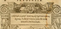 Picture 37 of 416 from Emblemata d'A. Alciati : denuo ab ipso autore recognita ac, quae desiderabantur, imaginibus locupletata : accesserunt noua aliquot ab autore emblemata, suis quoque eiconibus insignita (1550), leaf 25