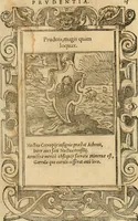 An illustration from Emblemata d'A. Alciati : denuo ab ipso autore recognita ac, quae desiderabantur, imaginibus locupletata : accesserunt noua aliquot ab autore emblemata, suis quoque eiconibus insignita (1550)