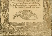An illustration from Emblemata d'A. Alciati : denuo ab ipso autore recognita ac, quae desiderabantur, imaginibus locupletata : accesserunt noua aliquot ab autore emblemata, suis quoque eiconibus insignita (1550)