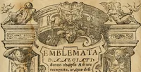 An illustration from Emblemata d'A. Alciati : denuo ab ipso autore recognita ac, quae desiderabantur, imaginibus locupletata : accesserunt noua aliquot ab autore emblemata, suis quoque eiconibus insignita (1550)