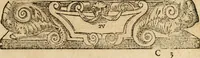 An illustration from Emblemata d'A. Alciati : denuo ab ipso autore recognita ac, quae desiderabantur, imaginibus locupletata : accesserunt noua aliquot ab autore emblemata, suis quoque eiconibus insignita (1550)