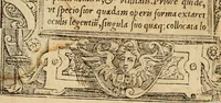 An illustration from Emblemata d'A. Alciati : denuo ab ipso autore recognita ac, quae desiderabantur, imaginibus locupletata : accesserunt noua aliquot ab autore emblemata, suis quoque eiconibus insignita (1550)