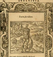 An illustration from Emblemata d'A. Alciati : denuo ab ipso autore recognita ac, quae desiderabantur, imaginibus locupletata : accesserunt noua aliquot ab autore emblemata, suis quoque eiconibus insignita (1550)