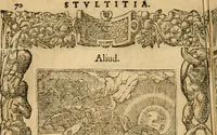 An illustration from Emblemata d'A. Alciati : denuo ab ipso autore recognita ac, quae desiderabantur, imaginibus locupletata : accesserunt noua aliquot ab autore emblemata, suis quoque eiconibus insignita (1550)
