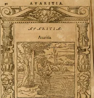 Picture 183 of 416 from Emblemata d'A. Alciati : denuo ab ipso autore recognita ac, quae desiderabantur, imaginibus locupletata : accesserunt noua aliquot ab autore emblemata, suis quoque eiconibus insignita (1550), leaf 95