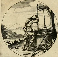 An illustration from Emblemata : emblemes chrestienes et morales : sinne-beelden, streckende tot christelicke bedenckinghe ende leere der zedicheyt (1625)