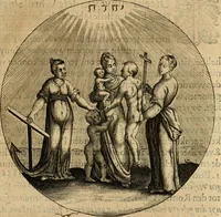 An illustration from Emblemata : emblemes chrestienes et morales : sinne-beelden, streckende tot christelicke bedenckinghe ende leere der zedicheyt (1625)