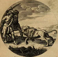 An illustration from Emblemata : emblemes chrestienes et morales : sinne-beelden, streckende tot christelicke bedenckinghe ende leere der zedicheyt (1625)