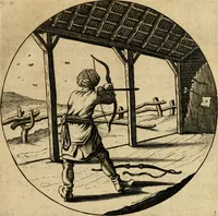 An illustration from Emblemata : emblemes chrestienes et morales : sinne-beelden, streckende tot christelicke bedenckinghe ende leere der zedicheyt (1625)