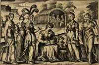 An illustration from Emblemata : emblemes chrestienes et morales : sinne-beelden, streckende tot christelicke bedenckinghe ende leere der zedicheyt (1625)