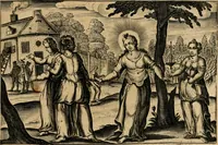 An illustration from Emblemata : emblemes chrestienes et morales : sinne-beelden, streckende tot christelicke bedenckinghe ende leere der zedicheyt (1625)