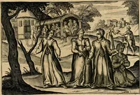 An illustration from Emblemata : emblemes chrestienes et morales : sinne-beelden, streckende tot christelicke bedenckinghe ende leere der zedicheyt (1625)