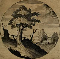 Picture 69 of 104 from Emblemata, Emblemes chrestienes, et morales. Sinne-beelden streckende tot Christelicke bedenckinghe ende leere der zedicheyt (1625), leaf 156