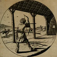 An illustration from Emblemata, Emblemes chrestienes, et morales. Sinne-beelden streckende tot Christelicke bedenckinghe ende leere der zedicheyt (1625)