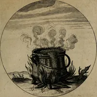 An illustration from Emblemata, Emblemes chrestienes, et morales. Sinne-beelden streckende tot Christelicke bedenckinghe ende leere der zedicheyt (1625)